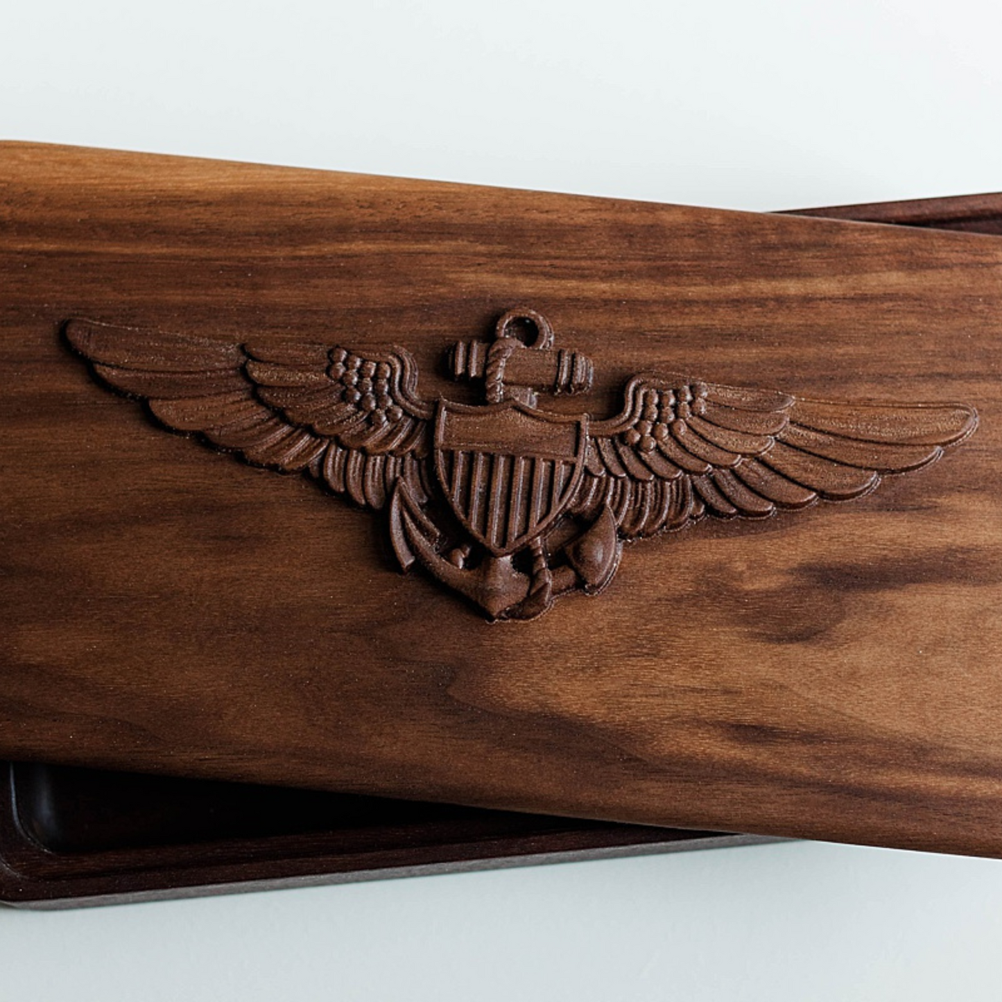 Custom Aviation Walnut Boxes